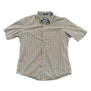 Pendleton Trent Fitted Button Down Short Sleeve Shirt | Men's M